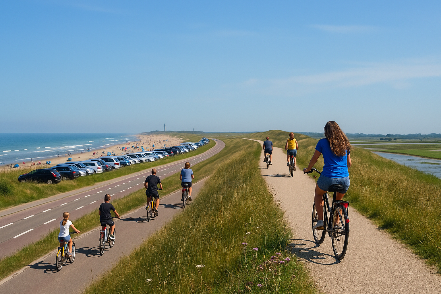 Fietsen en wandelen in Westkapelle